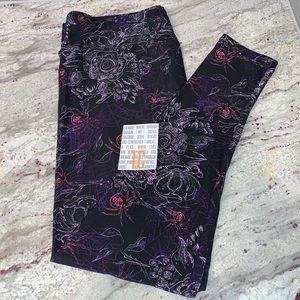 LuLaRoe Halloween TC Legging spiderwebs